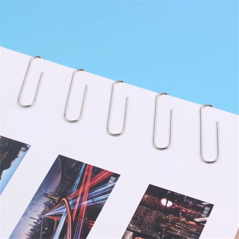 High-Quality Golden Notebook Bookmark Paper Clips