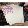 8pcs Flower Pattern Writing Paper