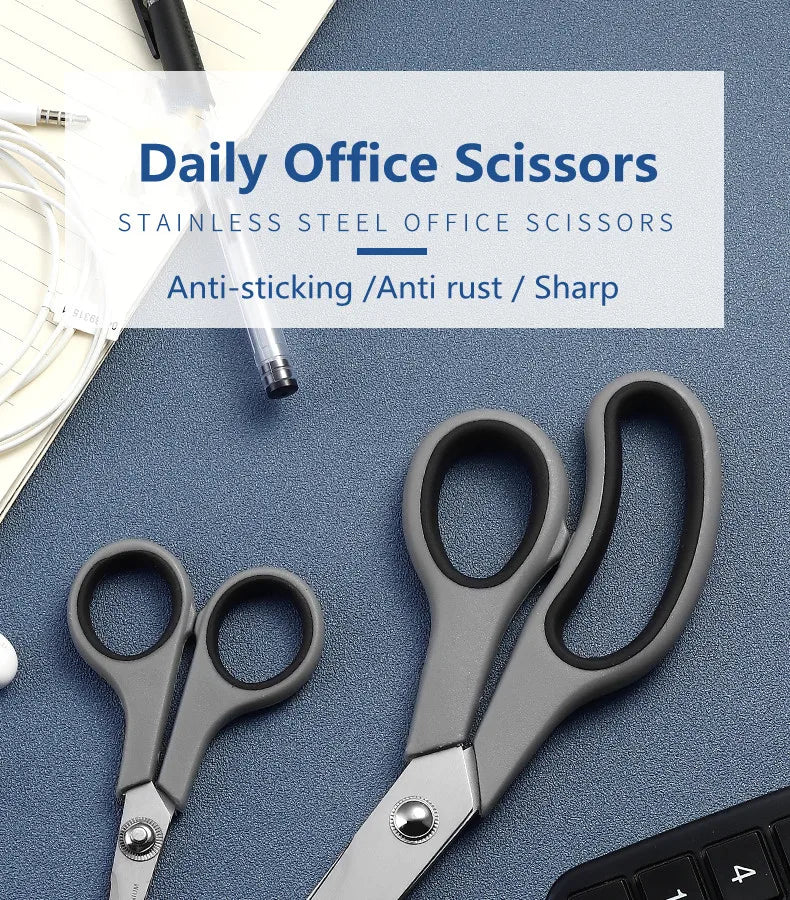 2-Piece Multifunctional Office and Craft Scissors Set