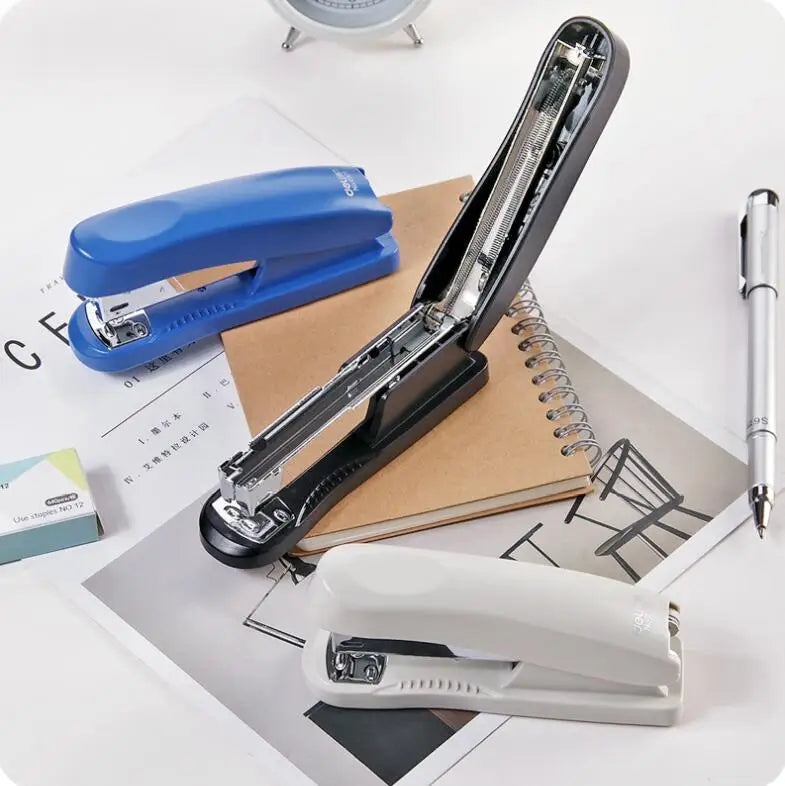 Portable Medium Staple-Free Stapler for Office & Student Use