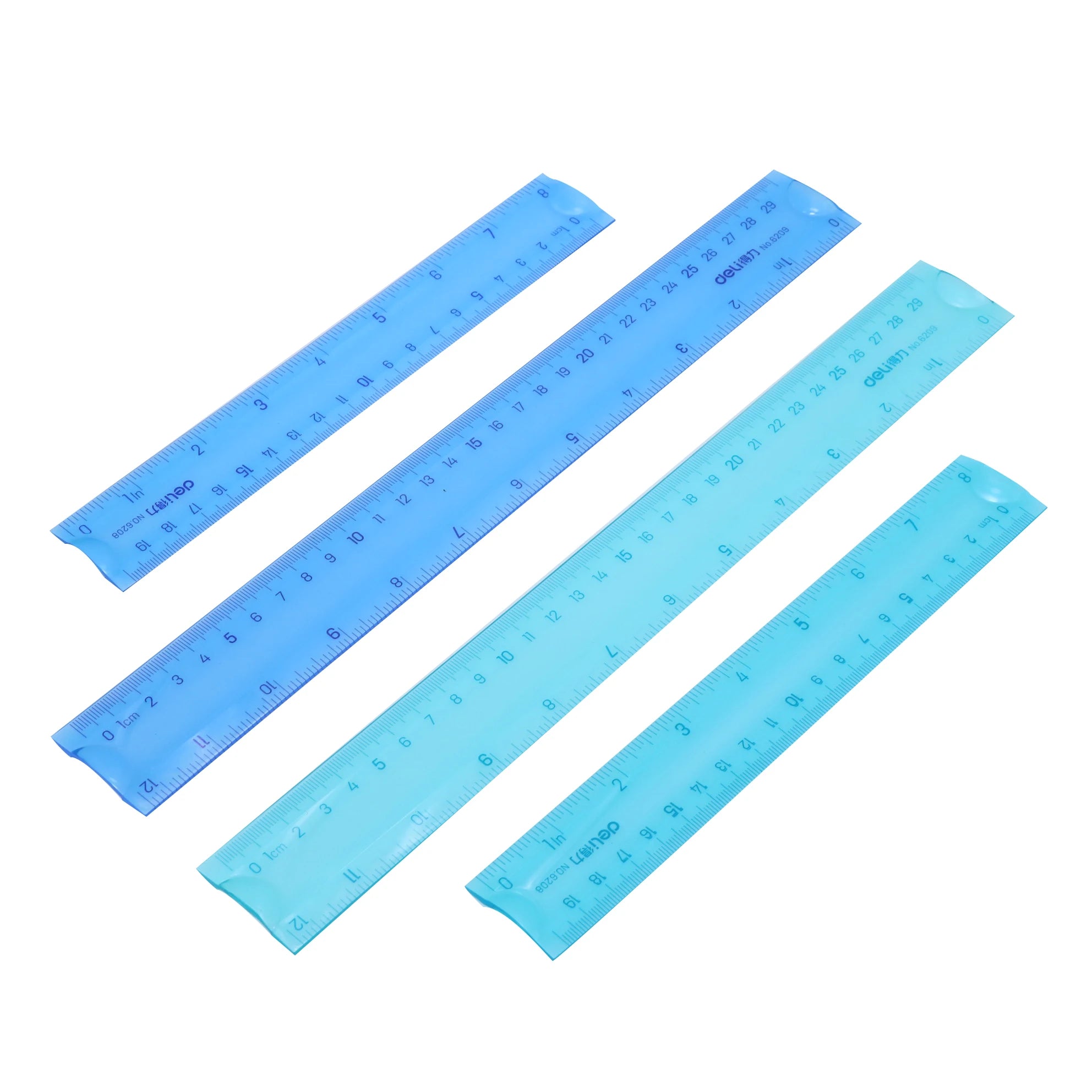 Pro-Flex Transparent Soft Drawing Ruler - 20cm/30cm