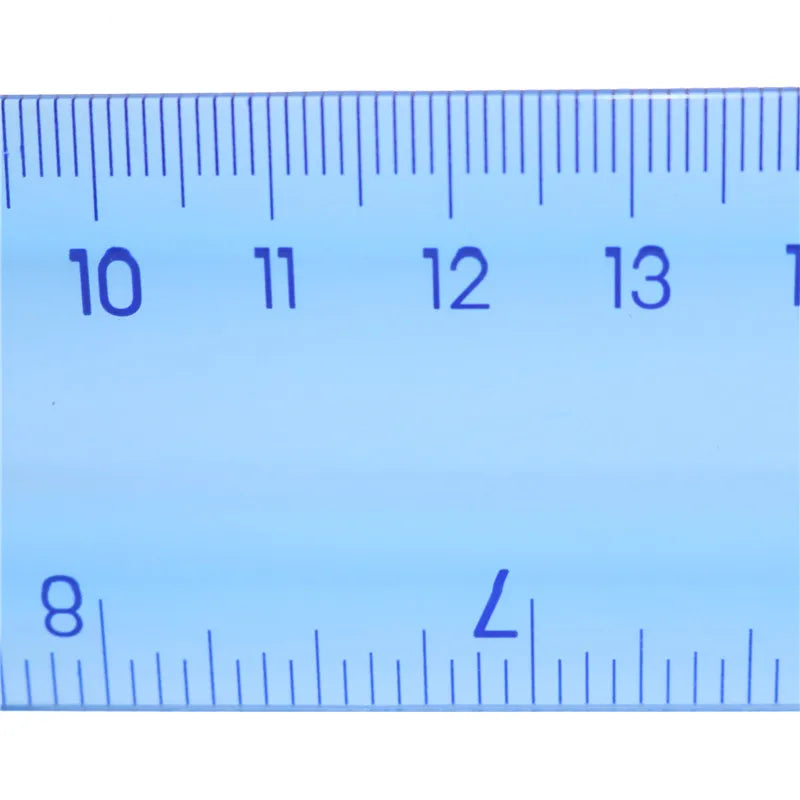 Pro-Flex Transparent Soft Drawing Ruler - 20cm/30cm