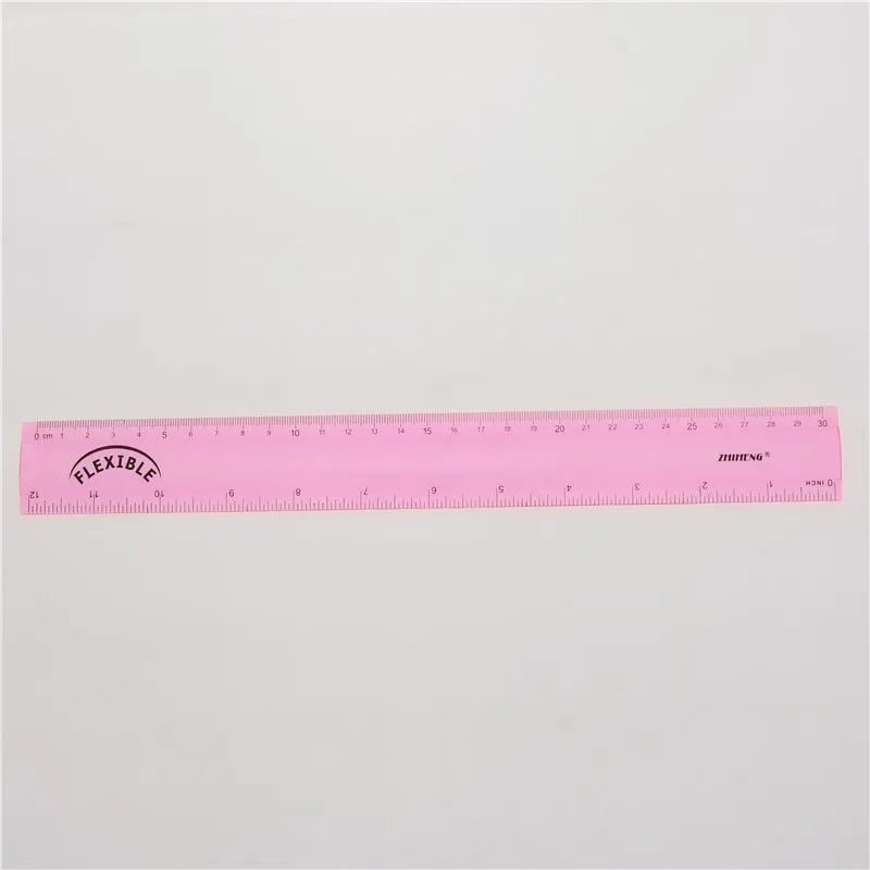 Color-Wave Flexible Rulers - (20CM & 30CM)