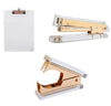 Acrylic Luxe Stapler & Clipboard Set