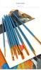 10 Pcs Multi-Function Acrylic & Watercolor Artist Paint Brush Set