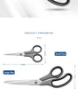 2-Piece Multifunctional Office and Craft Scissors Set