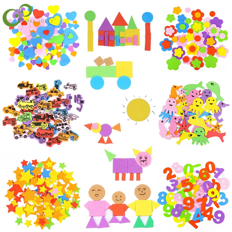 "CreativeKids EVA Foam Sticker Fun Set"