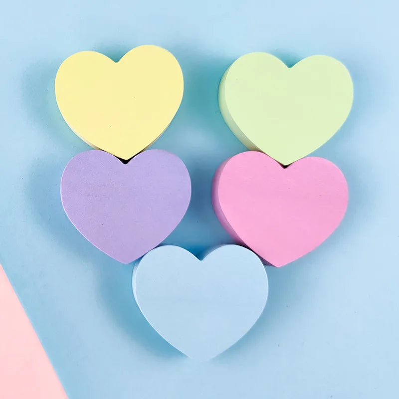 Heart Sticky Notes