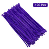 CraftyPipes Chenille Stem Set – 40/100 Pcs Colorful Pipe Cleaners