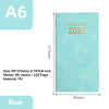 2025 A6 Daily & Weekly Agenda Planner Notebook