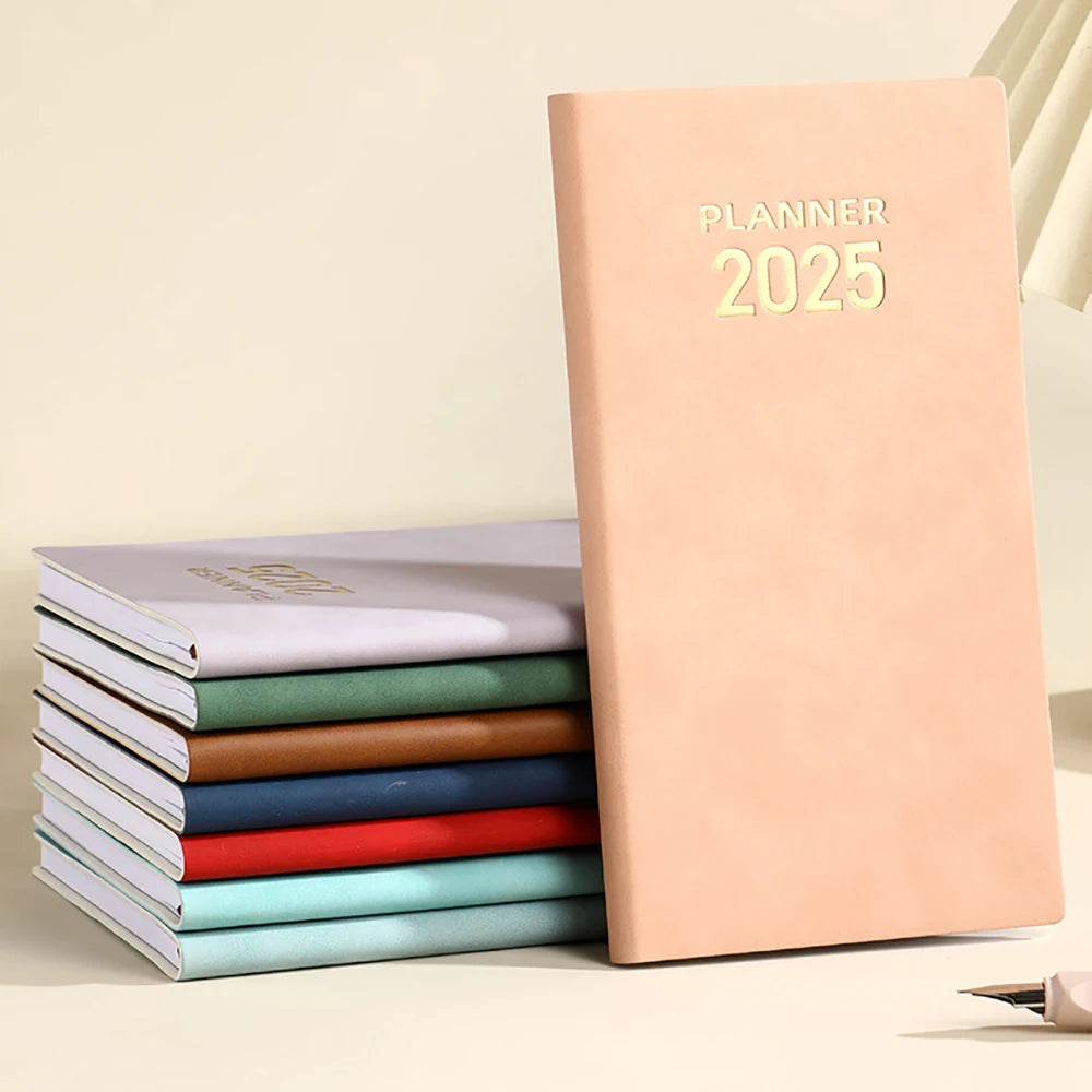 2025 A6 Daily & Weekly Agenda Planner Notebook