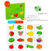 Product Description for 32-Piece Montessori Toddler Card Matching Game