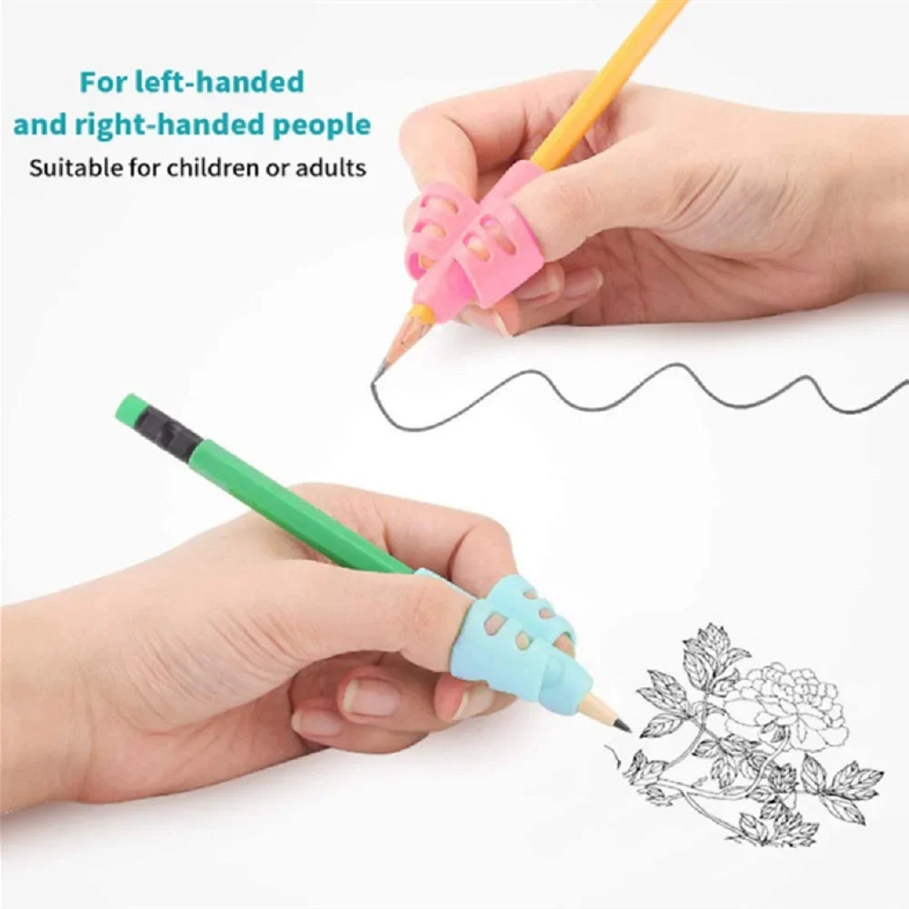 2/4pcs Silicone Pencil Grips