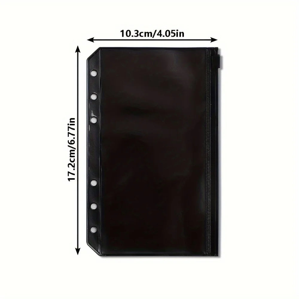 5pcs A6 Binder Pockets