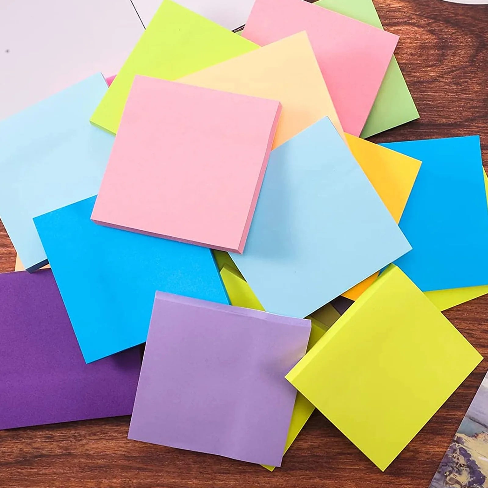 6pcs Fluorescent Sticky Notes