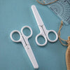 HARKO Stainless Steel Small Safety Scissors with Protective Sleeve