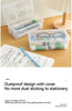 MOONBIFFY Large Capacity Transparent Pencil Case