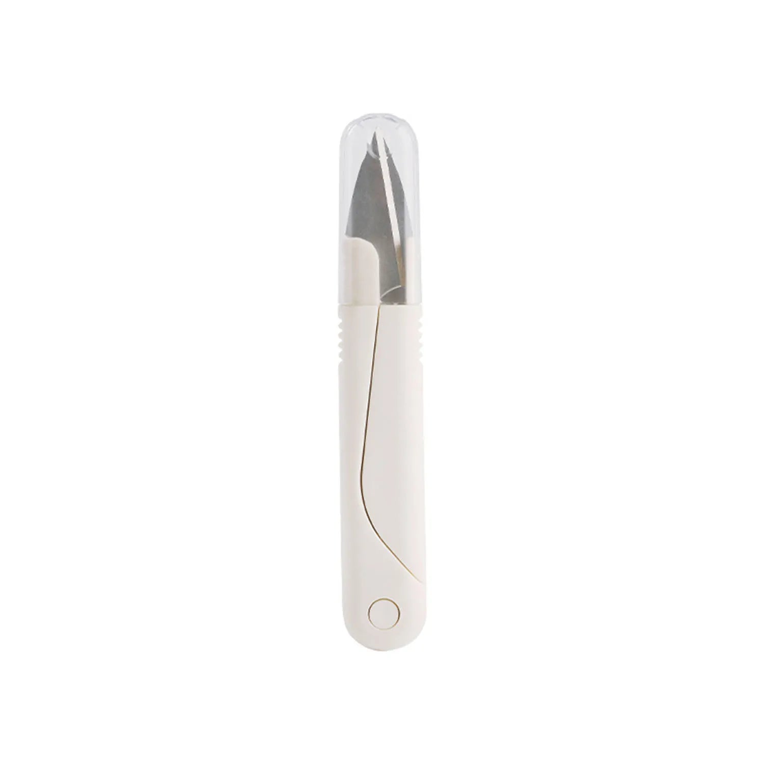 Stainless Steel Spring Scissors with Cover