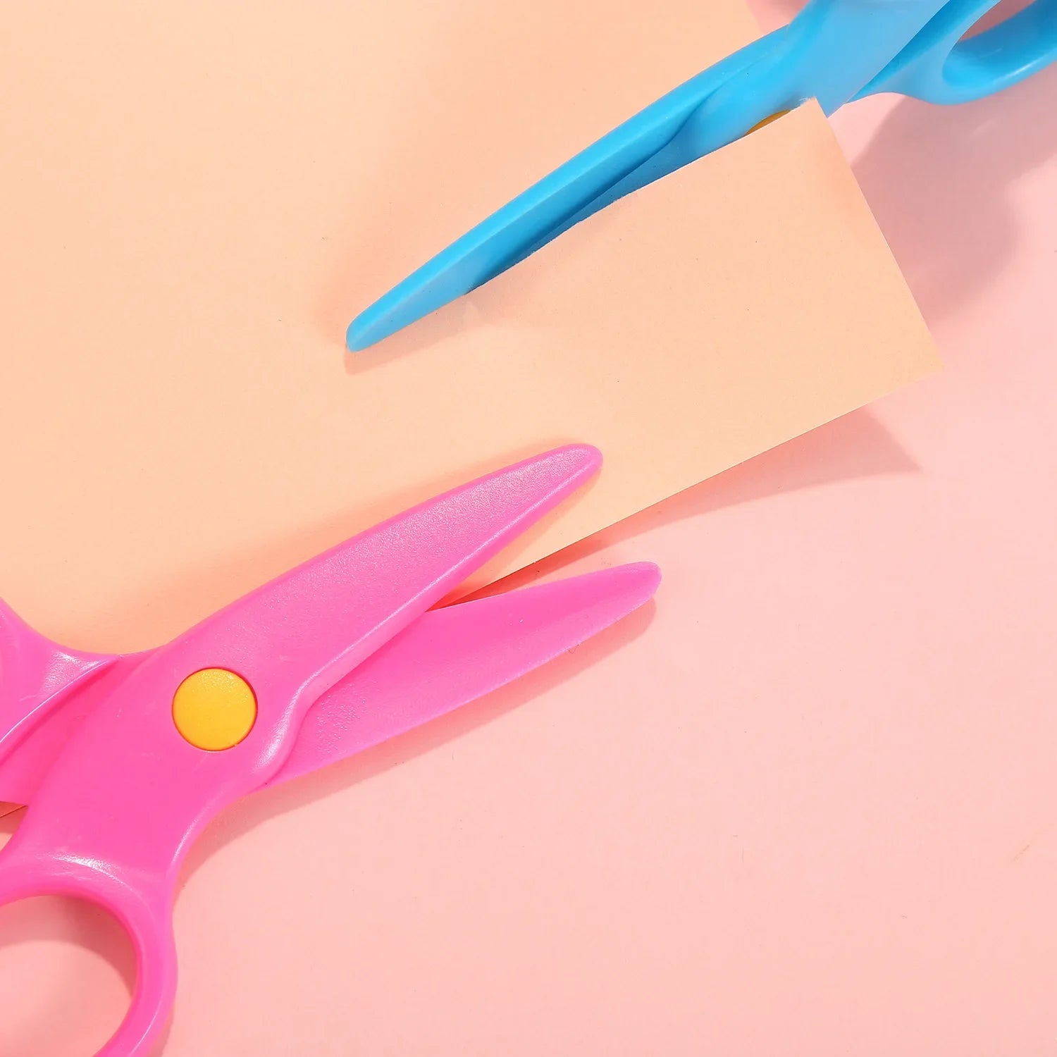 Kids' Safety Plastic Hand Scissors