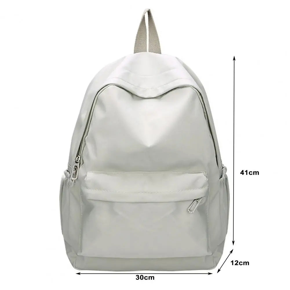 Large Capacity Ultra-Light Nylon Backpack for School and Travel