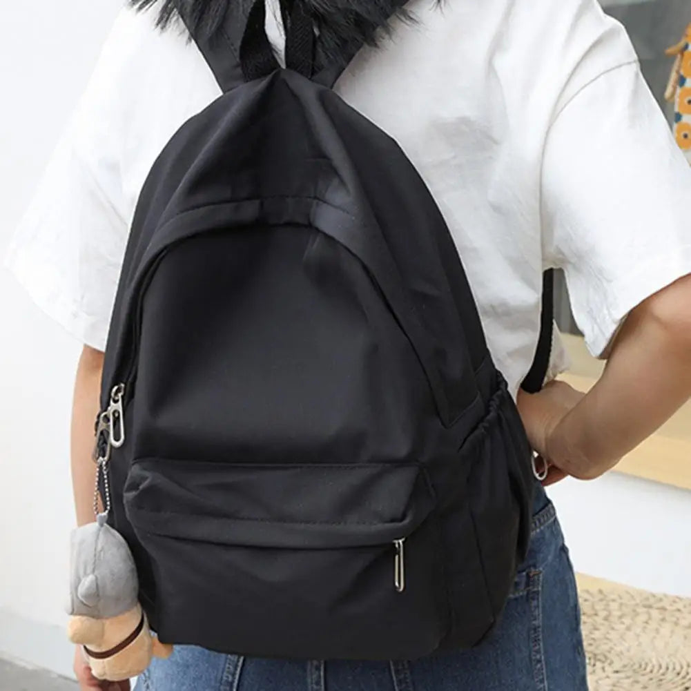 Large Capacity Ultra-Light Nylon Backpack for School and Travel