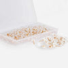 Delicate Decor Compact Push Pins - 50 Pcs