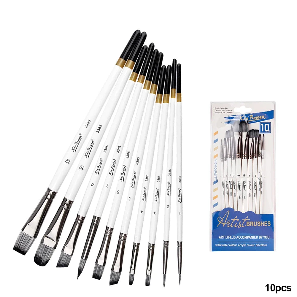 Pure Carbon Professional Artist Brush Set