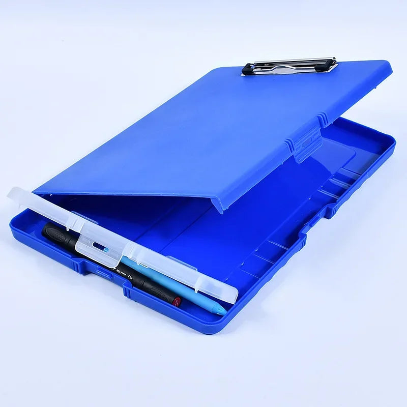 A4 Plastic Storage Clipboard File box case