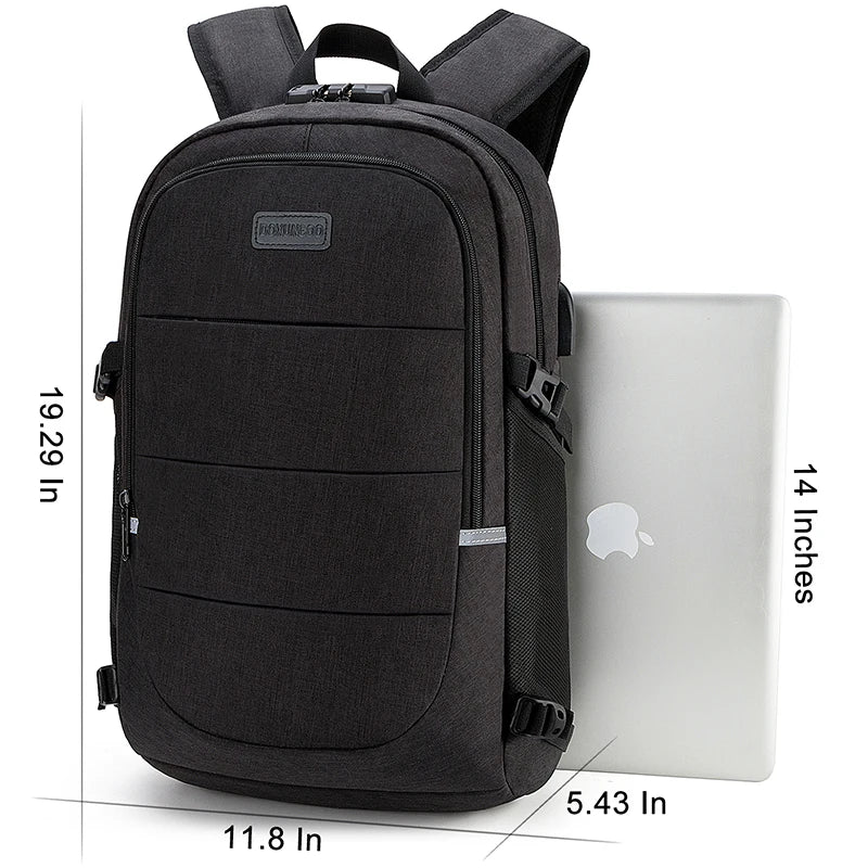 Fashionable Multi-Pocket Neutral Backpack