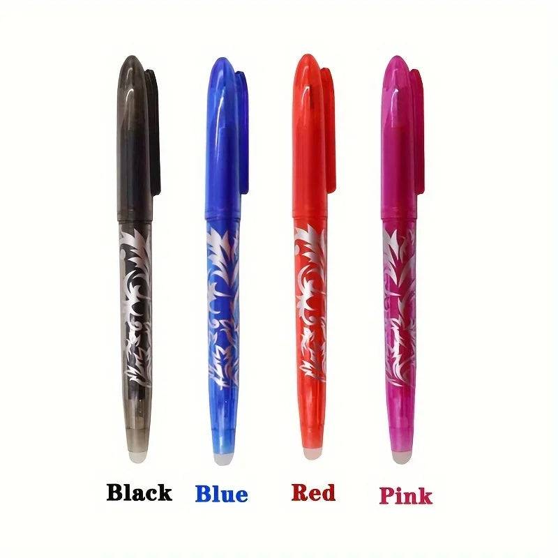 8/4pcs Multi-Color Erasable Gel Pens