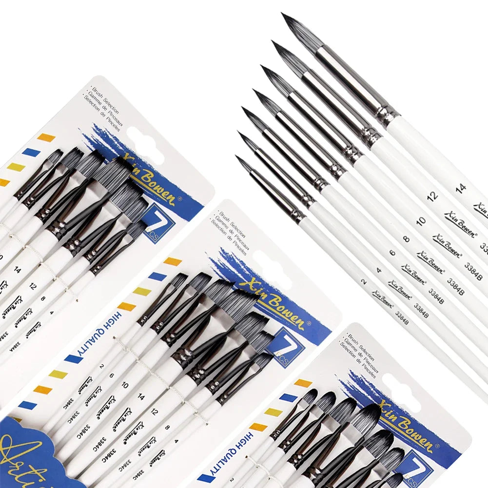 Pure Carbon Professional Artist Brush Set