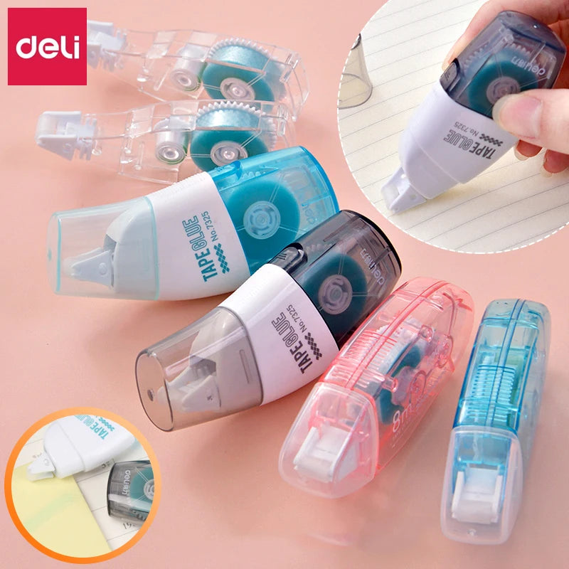 Deli Pro Double-Sided Adhesive Roller Tape Dispenser