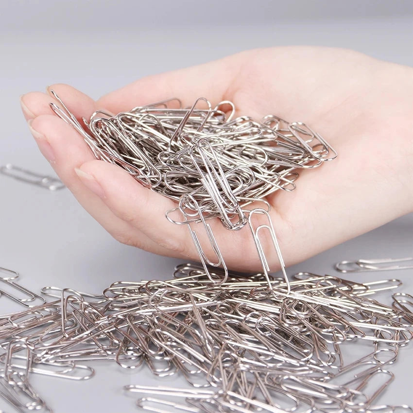 50/100/200PCS Metal Paper Clips