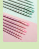 Beginner's Watercolor Brush Set - 4/6 Pcs Pointed Round Flat Head Nylon Hair