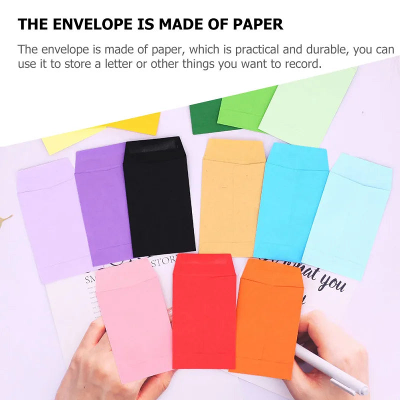 Colorful Cash Envelopes Set