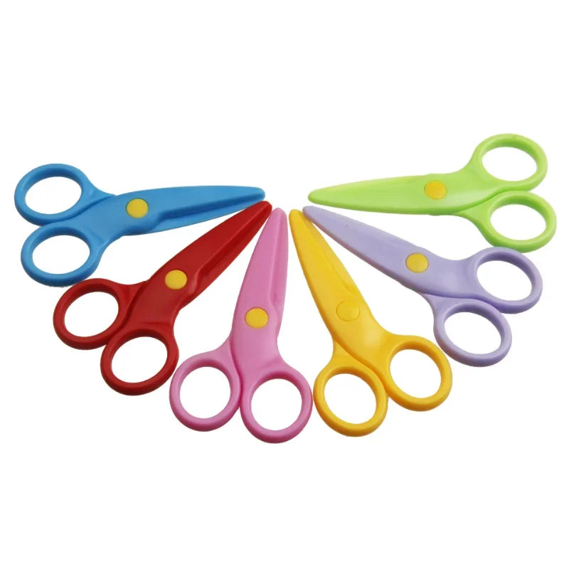 Kids' Safety Plastic Hand Scissors