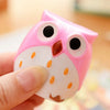 24-Piece Cartoon Owl Pencil Sharpener Set