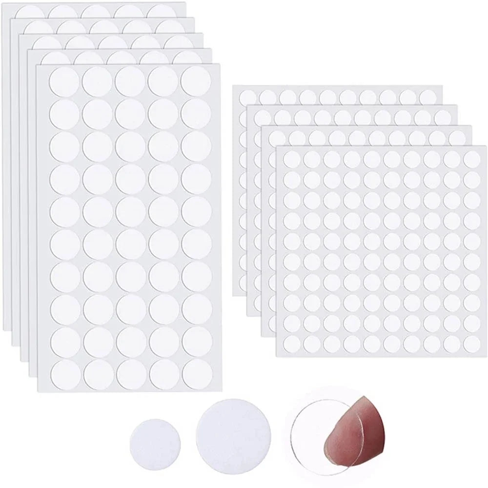 50pcs Round Double-Sided Adhesive Acrylic Glue Dots