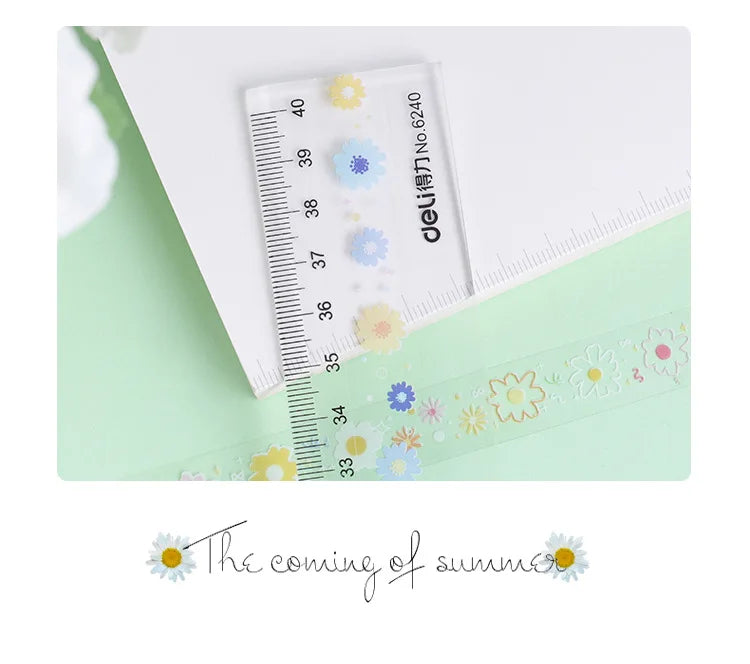 Floral Elegance: 5-Roll Washi Tape Collection