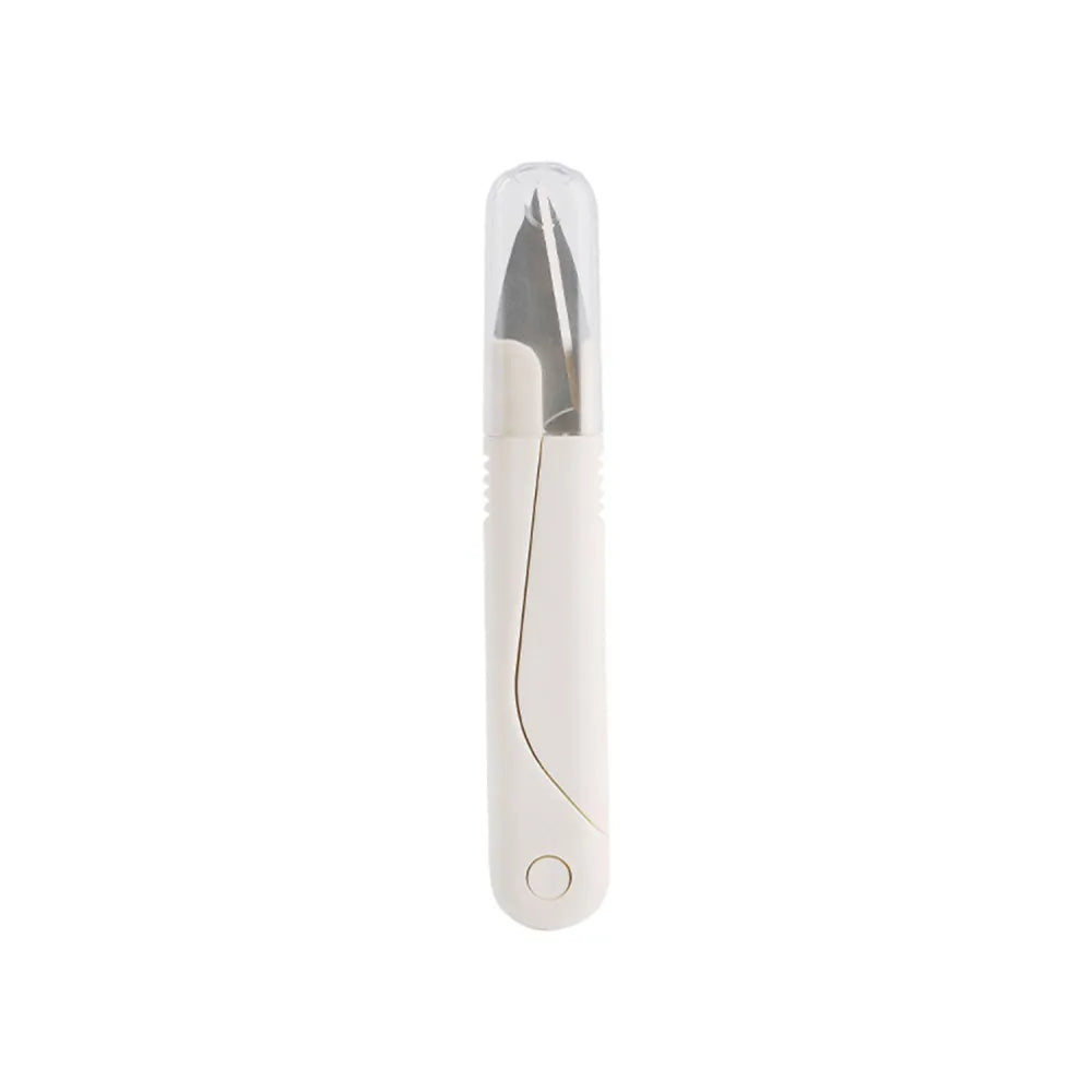 Stainless Steel Spring Scissors with Cover