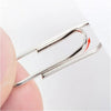 500/300/100/50PCS Silver Metal Paper Clips