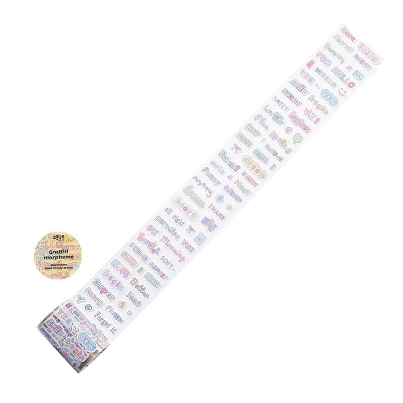 Mr. Paper Copperplate Paper Tape Set - 4 Styles, 200cm Each