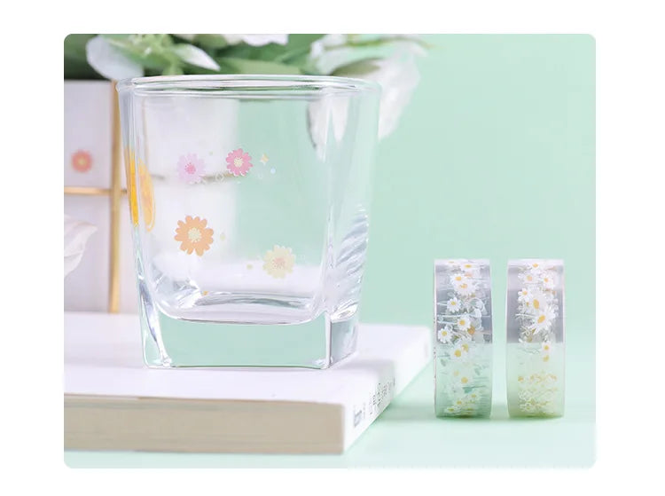 Floral Elegance: 5-Roll Washi Tape Collection