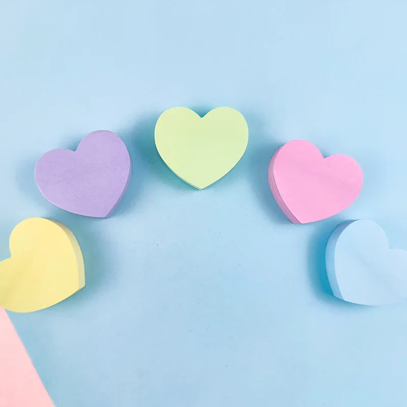 Heart Sticky Notes