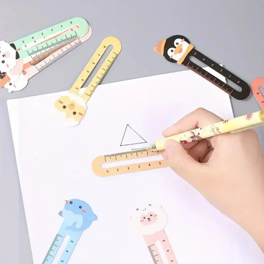 Whimsical Wonders 100-Piece Animal Bookmark & Ruler Set