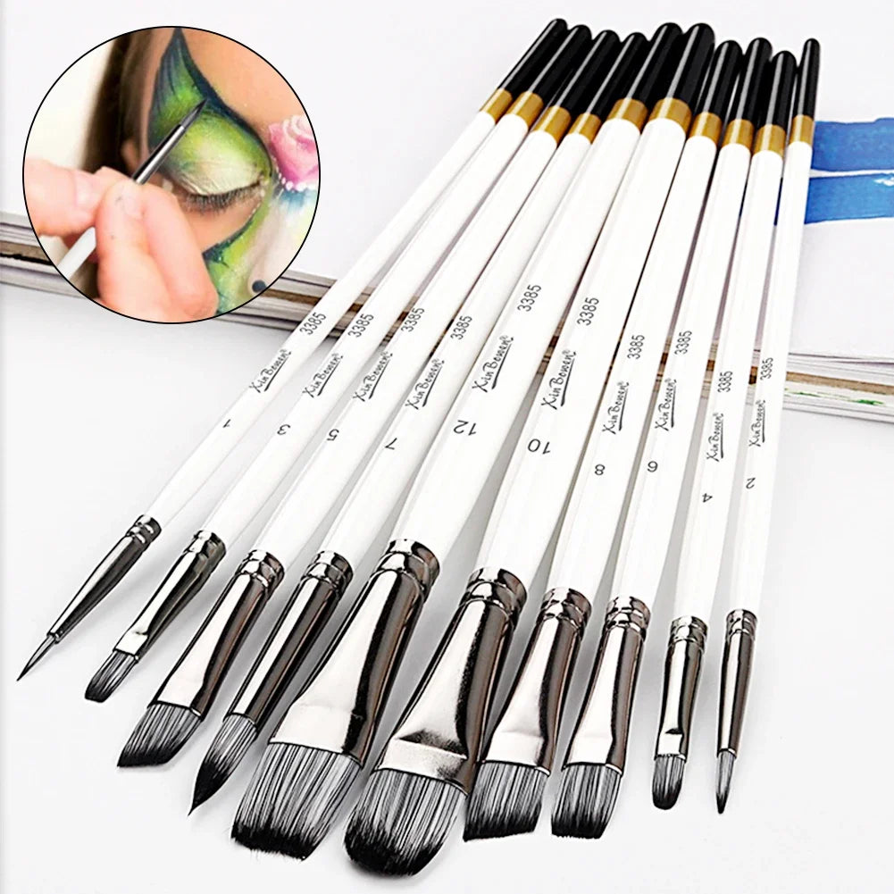 Pure Carbon Professional Artist Brush Set