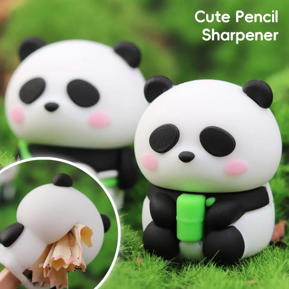 Kawaii Panda Hamburger Pencil Sharpener