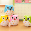 24-Piece Cartoon Owl Pencil Sharpener Set