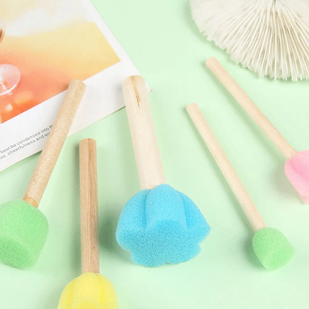 Bloom Art: Toddler Sponge Stamp & Brush Kit