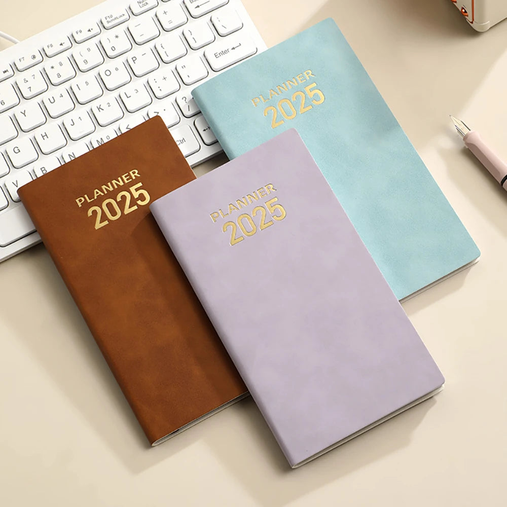 2025 A6 Daily & Weekly Agenda Planner Notebook